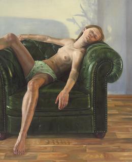 Aris Kalaizis, Nike I, Oil on canvas, 36 x 43 in, 2006